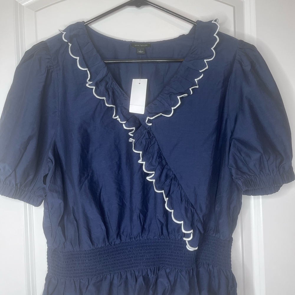 Stylish Navy Blue Garment